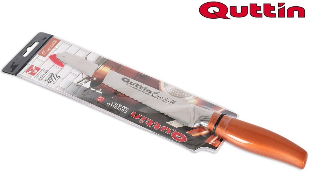Quttin  Exquisite RVS Broodmes - 20 cm