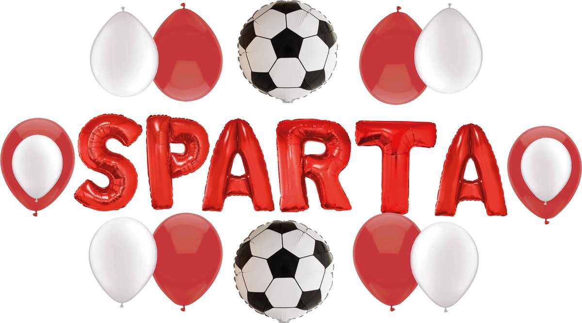 e-Carnavalskleding.nl | Voetbalversierpakket Rotterdam-Noord