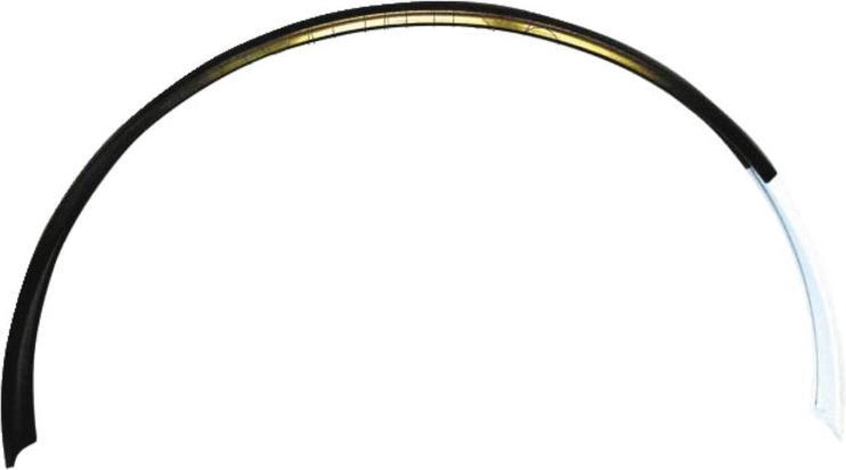 Achterspatbord 2628 inch antra - ZWART