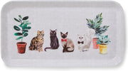 Dienblad smal Curious Cats