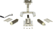 Vleesvermalser 27 x 2 - 125 mm - RVS - Vlees Doorvoer B125 x D25 mm - Vleesprikker / Professionele Meat Tenderizer / Horeca Vleesroller - Maxima