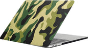 Mobigear Hard Case Camouflage Print Groen Macbook Pro 13 inch Thunderbolt 3 (USB-C)