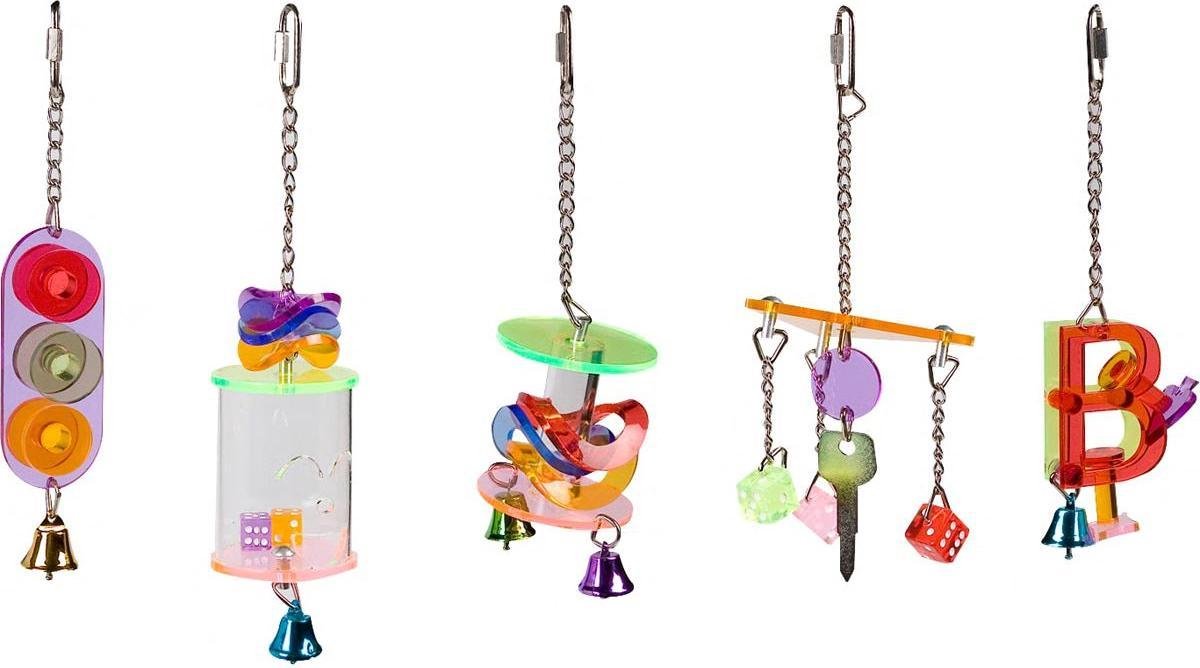 Zooselect Vogelspeelgoed Kooihanger Acryl Midi