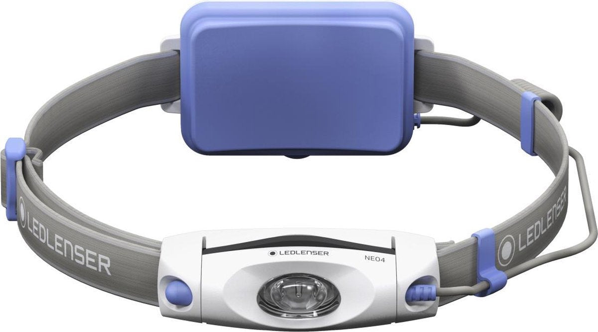 Ledlenser NEO-4 Blauw - Jogging hoofdlamp - Breedbeeldformaat - niet-verblindend - 240 lm