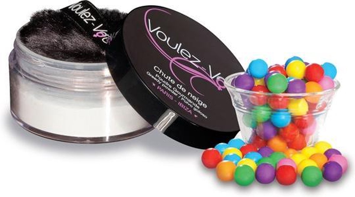 Voulez-Vous... - Lichaamspoeder Bubblegum - Glijmiddel