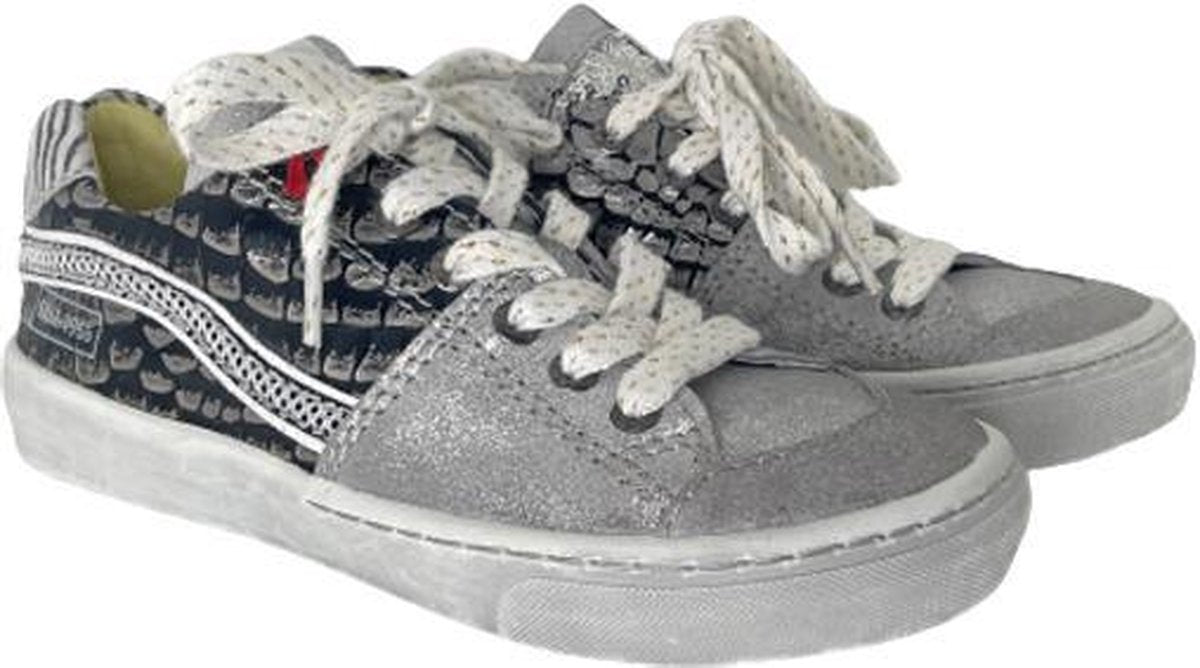 Shoesme Sneakers Zilver Size 30