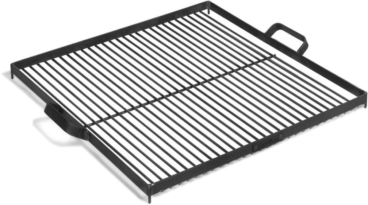 Stalen grillrooster vierkant 50 x 50 cm