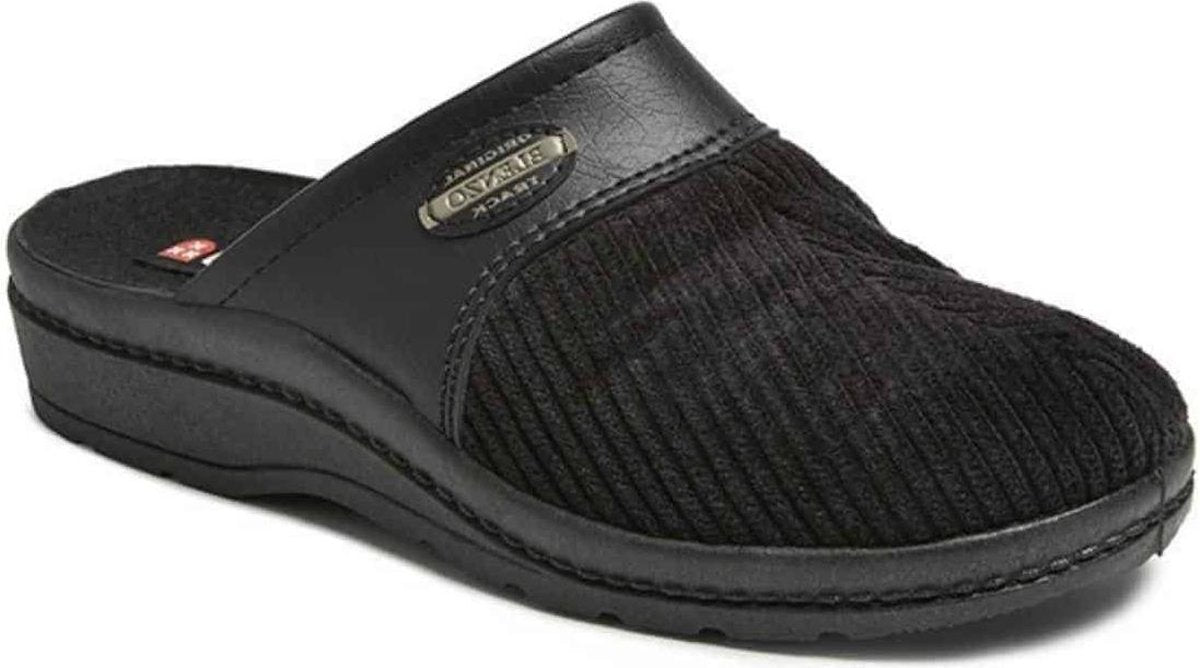 Blenzo 6856 Zwart Pantoffels Heren maat 40