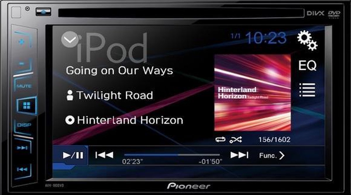 Pioneer AVH-180DVD Multimedia 2-Din Autoradio