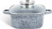 Edënbërg Stonetec Line - Luxe Aluminium Kookpan met Deksel - Ø 20 cm