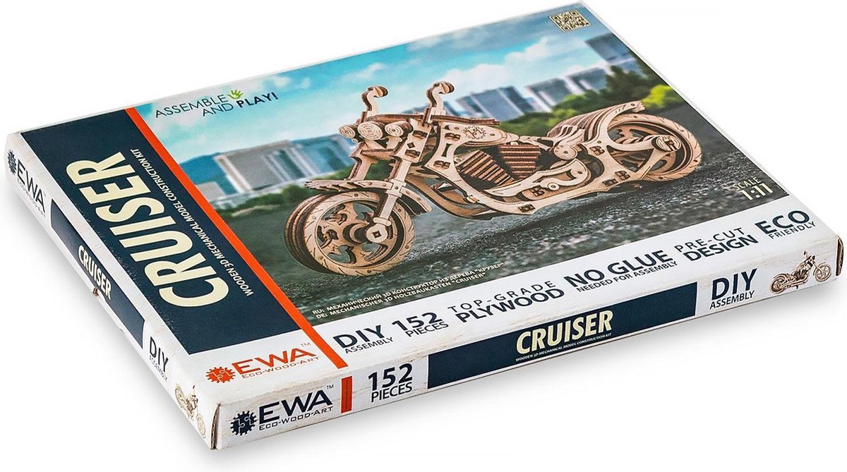 Eco-Wood-Art Cruiser - Houten Modelbouw
