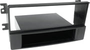 1-DIN Paneel met aflegbakje. Kia Sorento 2006-2009 Kleur: Zwart
