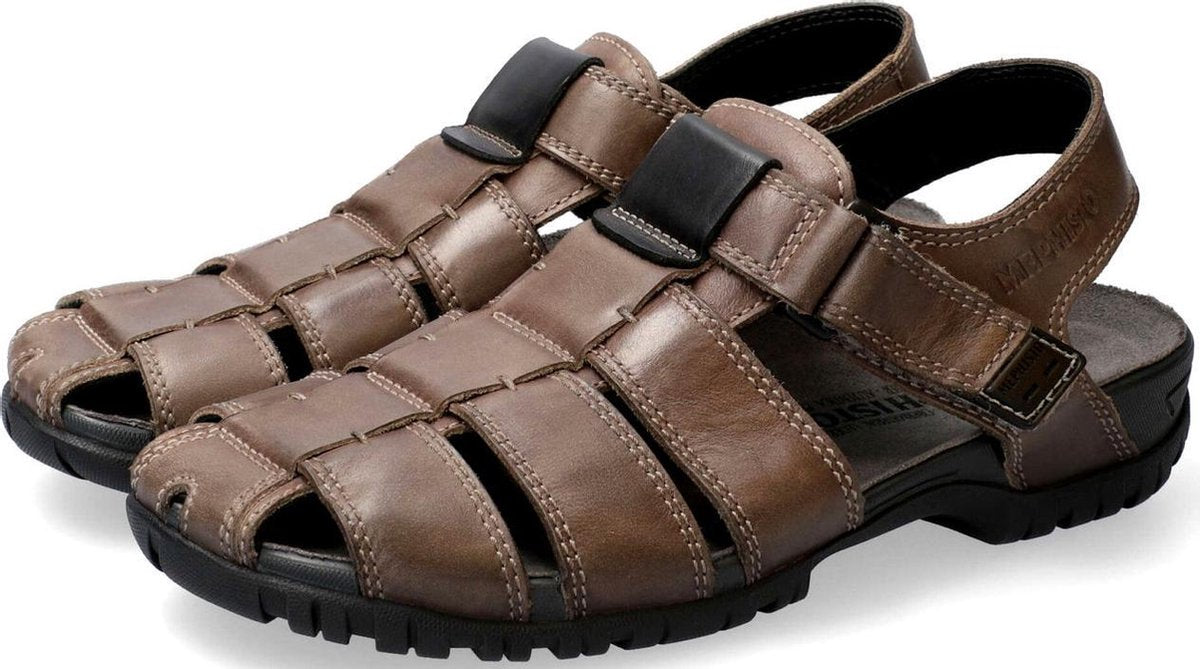 Mephisto BASILE heren sandaal - grijs - maat 40