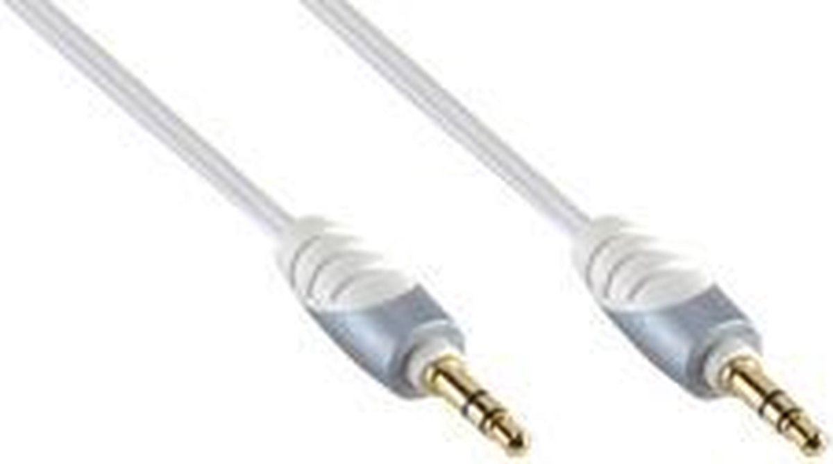 Bandridge SIP3302 audio kabel 2 m 3.5mm Grijs