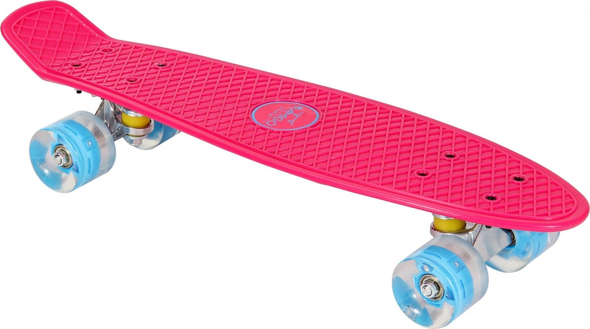 Amigo Skateboard Met Ledverlichting Wielen 55
