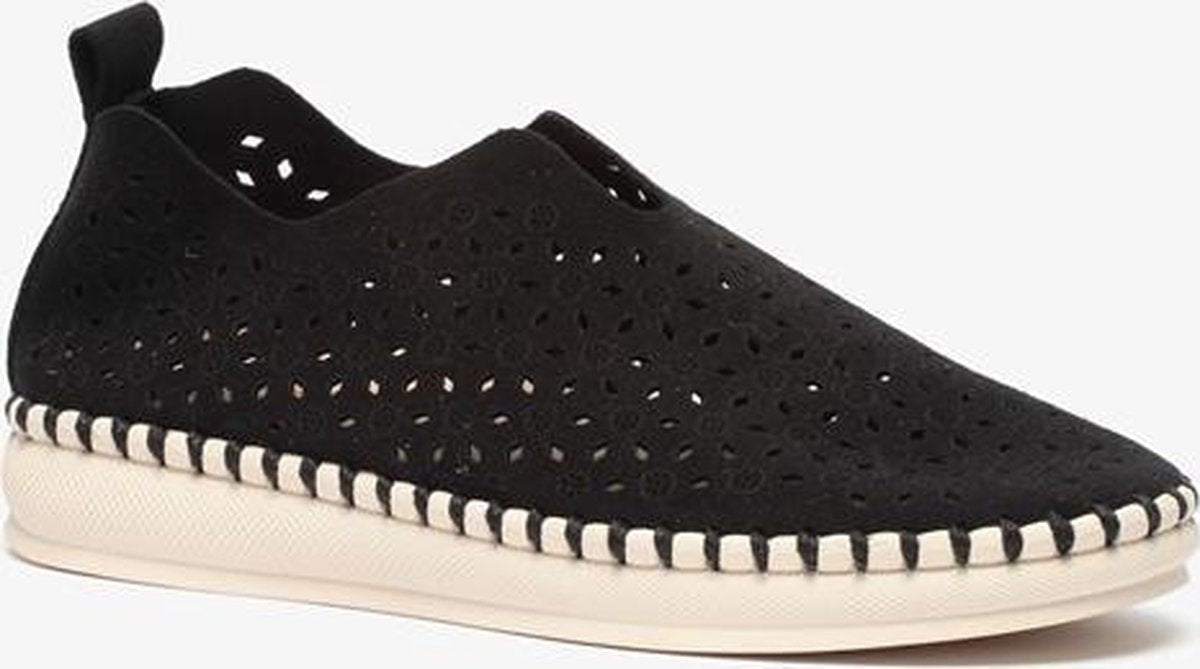 Hush Puppies dames instappers - Zwart - Maat 37