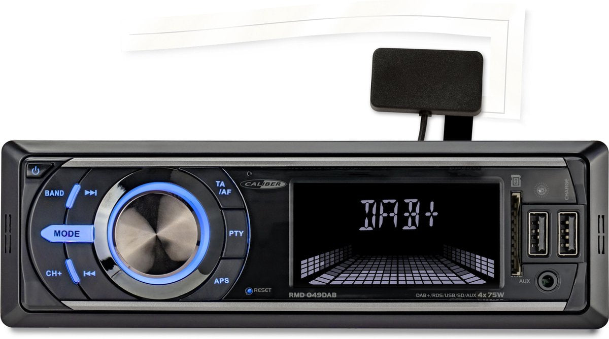 Caliber RMD049DAB - Autoradio 4x 75w met dab+ en fm tuner