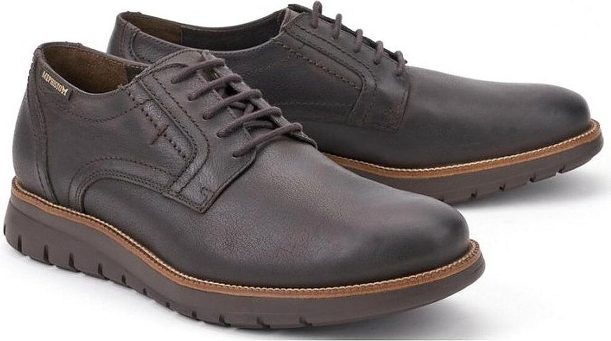 Mephisto BRETT heren veterschoen - donkerbruin - maat 40.5