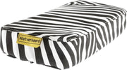 Niet Verkeerd Bagagedragerkussen Zebra 32 X 15 Cm Pvc Zwart/wit