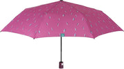 Perletti Mini Paraplu Letters Dames 96 Cm Fiberglas Roze