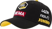 AGU Podium Cap Team Jumbo Visma - Zwart - One Size