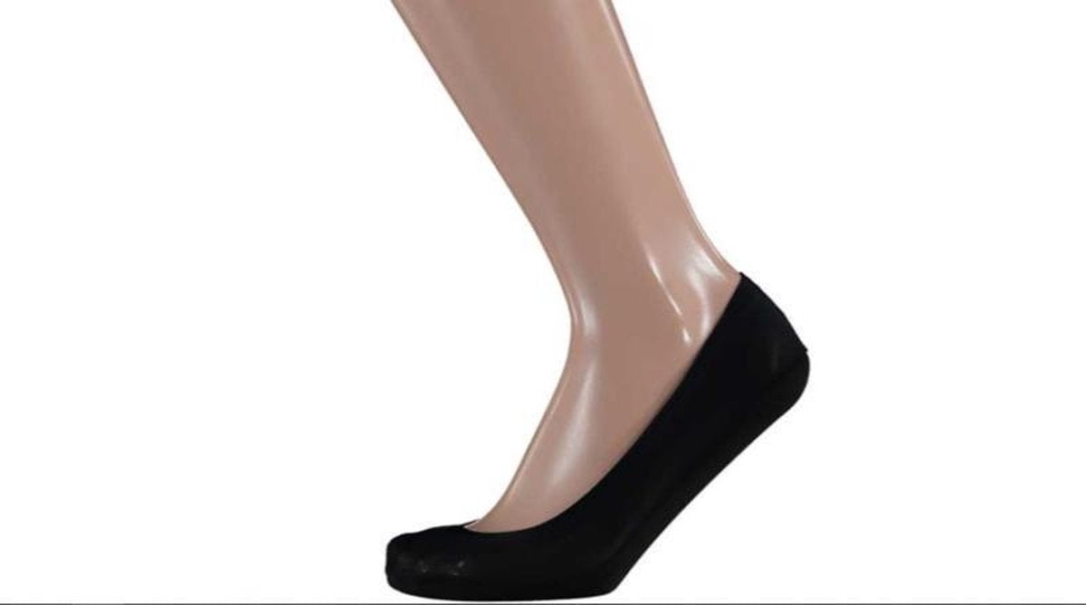 Sarlini Dames invisible sneakersok | 2-pack | Zwart