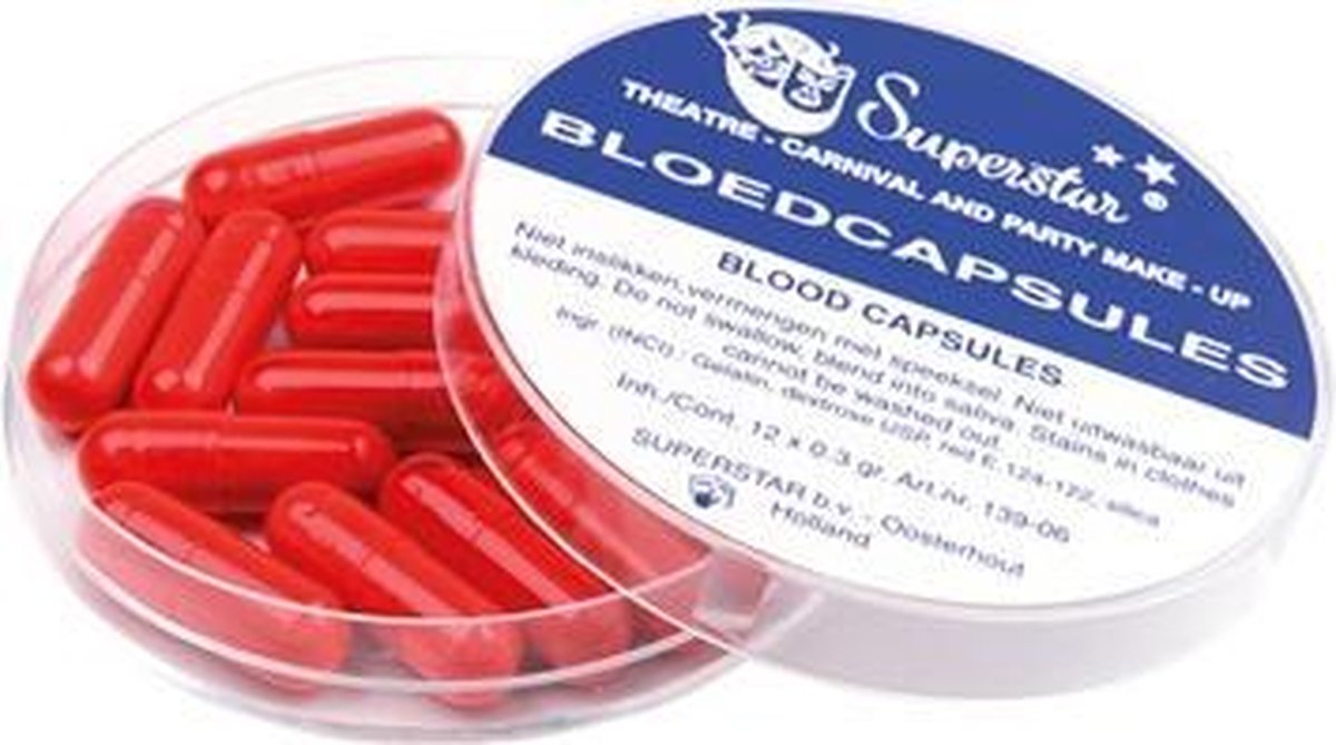 Bloedcapsules 12stuks