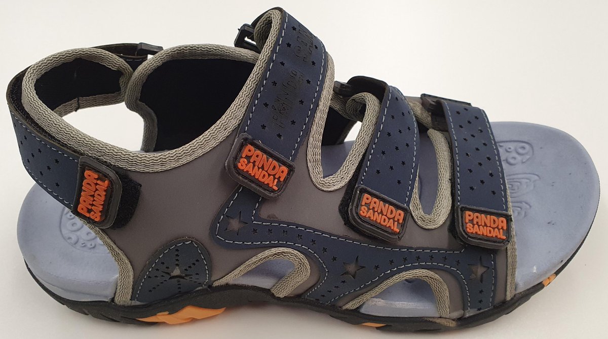 Heren Sandaal - Blauw/Grijs - Maat 42