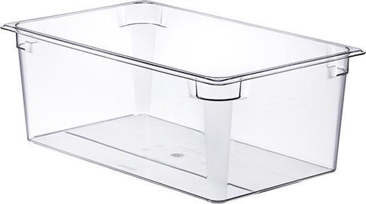 Basic Vershouddoos Gn1-1 H20cm 26.2l Pczonder Deksel - 53x32.5cm Transparant