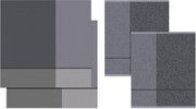 DDDDD Blend - 2x Theedoek & 2x Keukendoek - Dove Grey