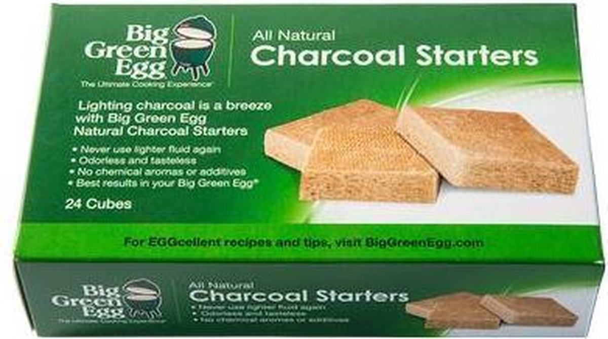 Natuurlijke aanmaakblokjes - Big Green Egg
