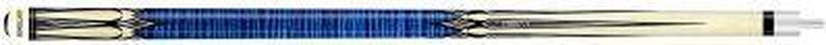 Artemis pool cue – Sapphire curly maple