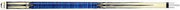 Artemis pool cue – Sapphire curly maple