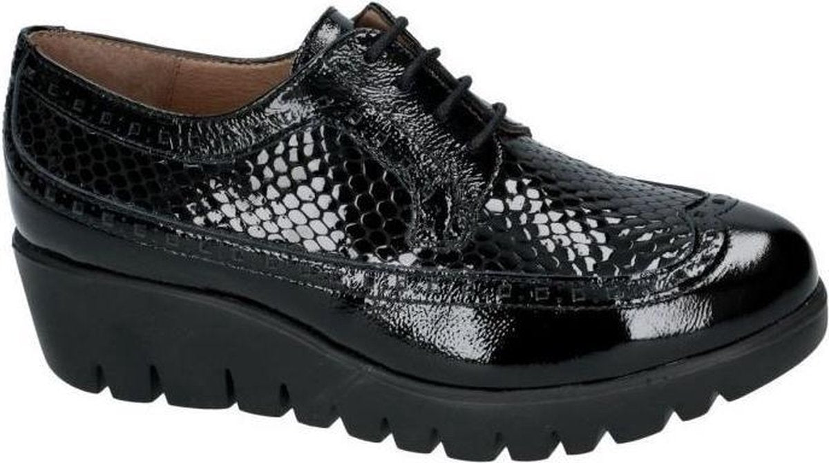 Wonders -Dames -  zwart - lage gesloten schoenen - maat 41
