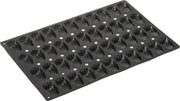 Lurch - Zwart Flexi-Professional Bakvorm - madeleine - 44stuks - 40x60cm