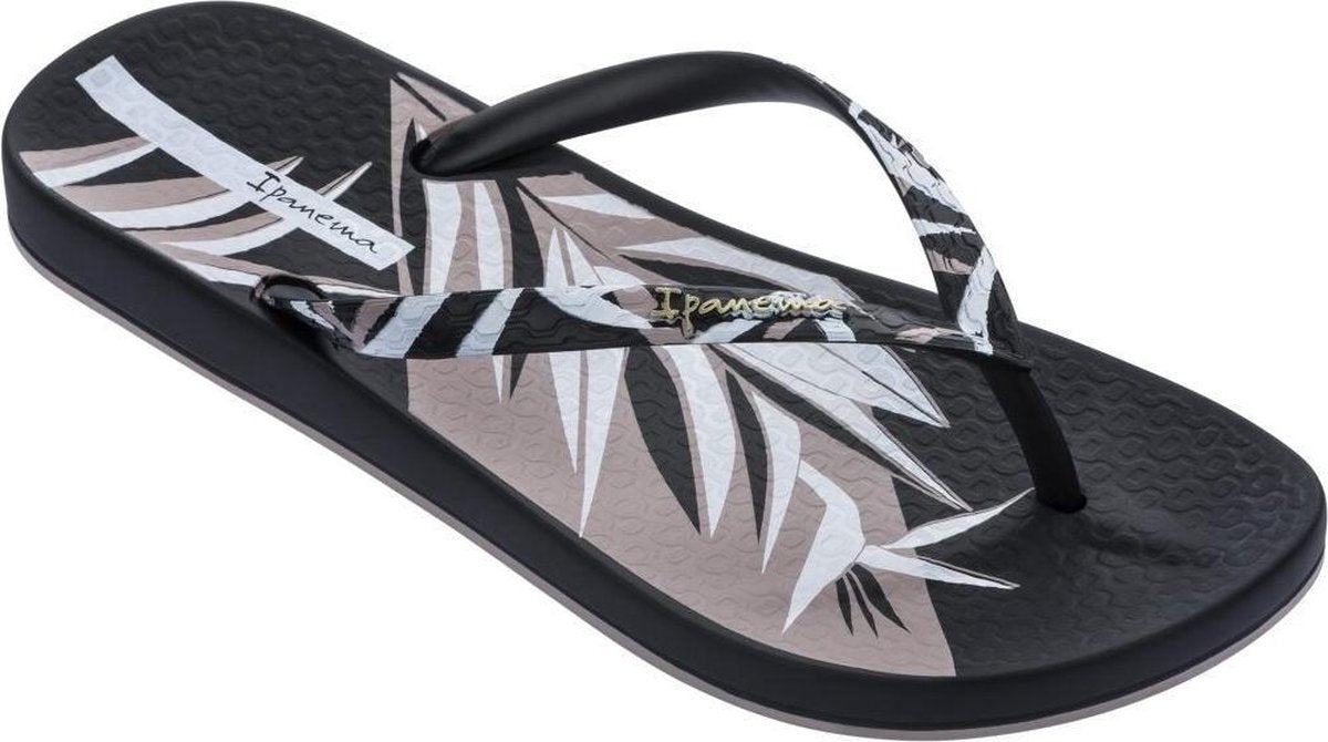 Ipanema teenslippers Anatomic Nature black white