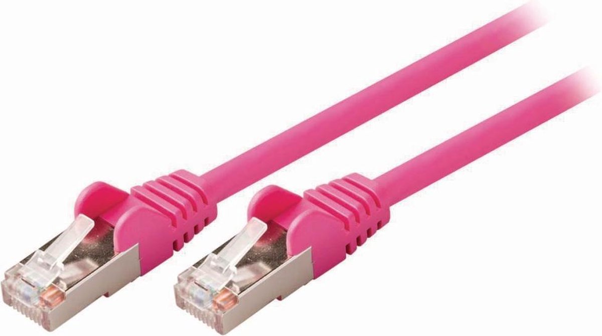 Cat 5e SF/UTP Network Cable | RJ45 Male - RJ45 Male | 3.0 m | Pink