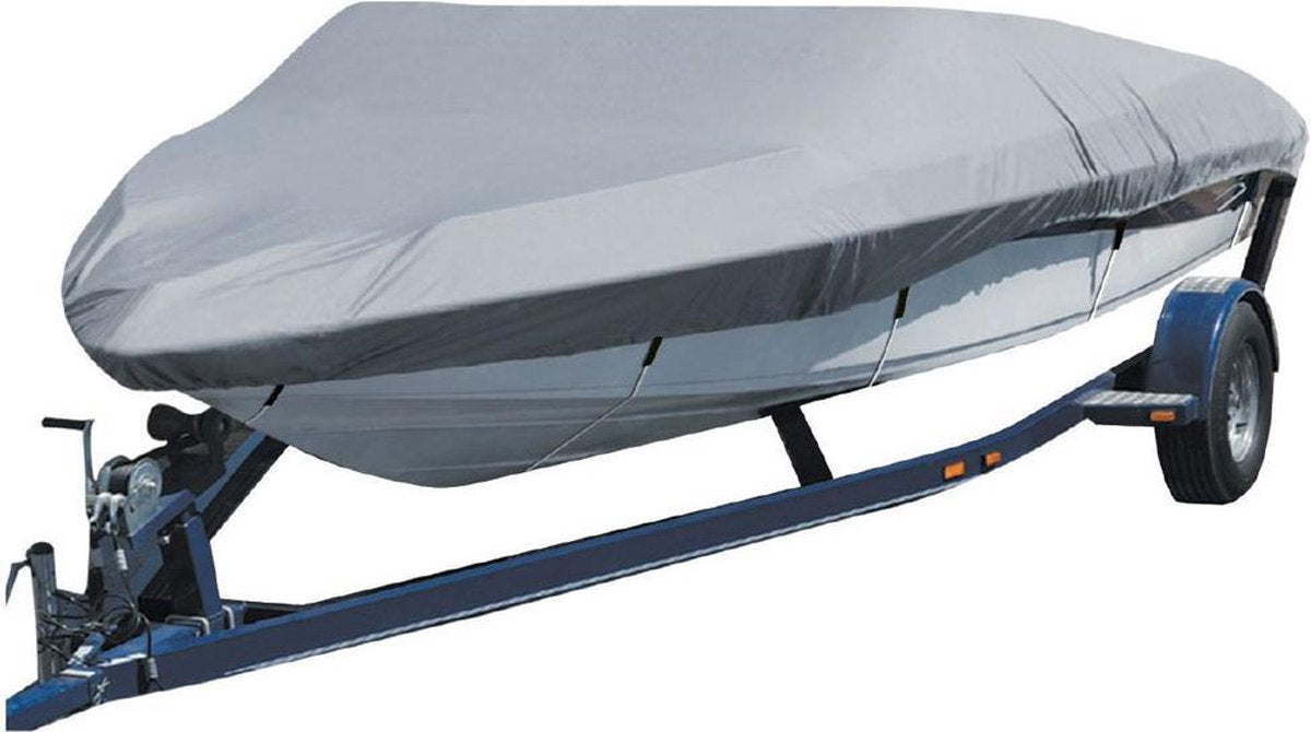 Elastische boothoes afdekzeil | bootzeil 518 t/m 579 cm | hoes voor boot met 2 jaar garantie | Regenhoes ook geschikt voor rubberboot