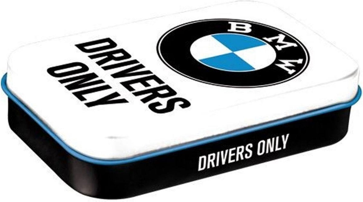 BMW Drivers Only - Pepermunt Blik XL - Mint Box