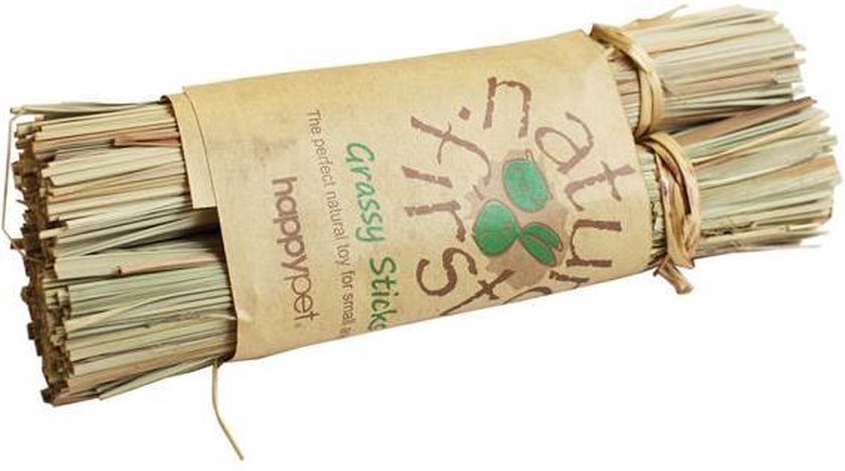Happy Pet Grassy Sticks - 18 x 3 x 3 cm