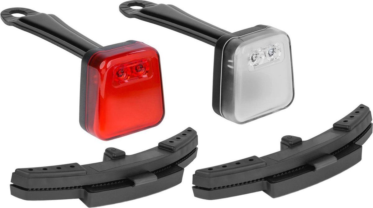 Ventura Verlichtingsset Inductie Led Wit/rood 4-delig