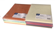 Joy!Crafts / 264 Vellen Papier/  11 x Papierset Linnen  24 vel  / Hobby Papier / A5 / 230 gr /  mocca