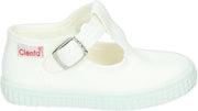 Cienta 51000 - Kinderen Lage schoenen - Kleur: Wit/beige - Maat: 29