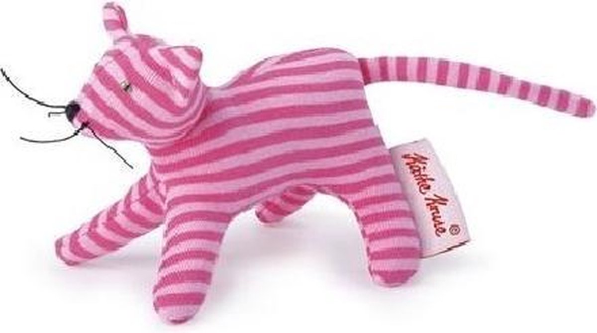Baby grijpspeeltje kat roze