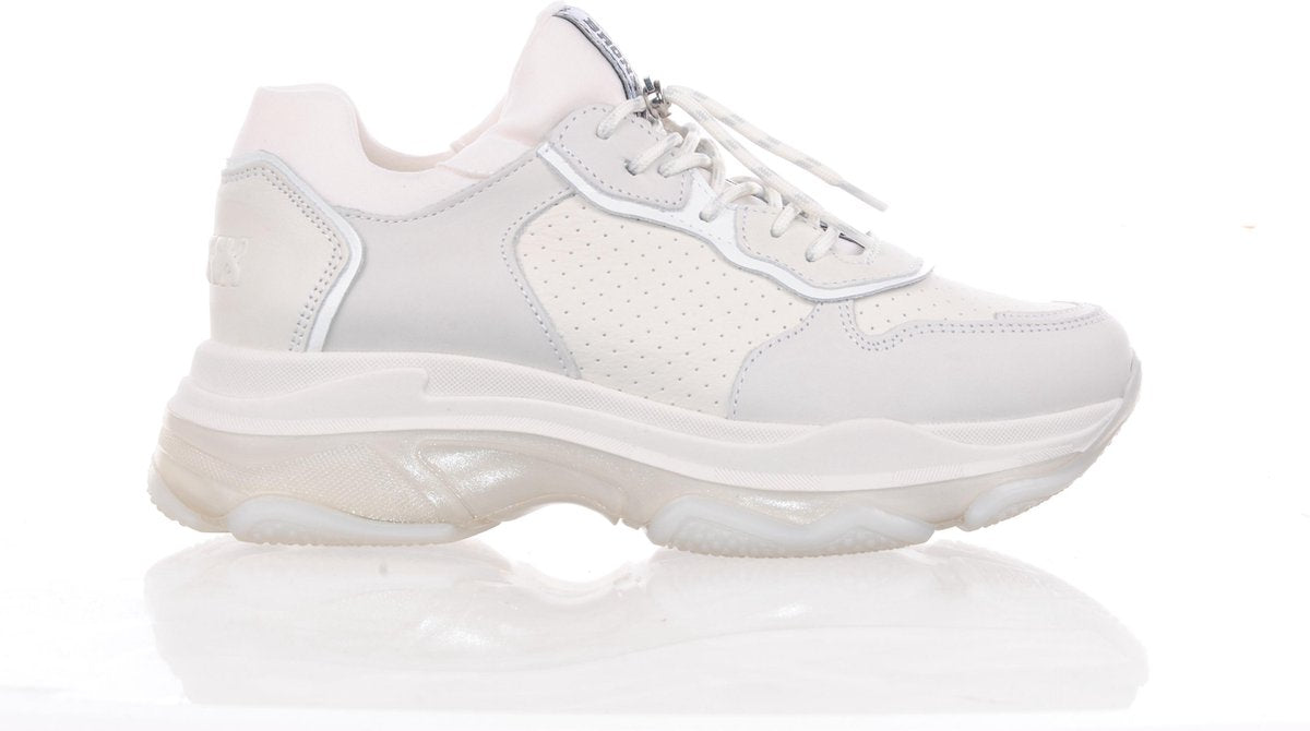 Bronx Dames Lage sneakers Baisley - Wit - Maat 36