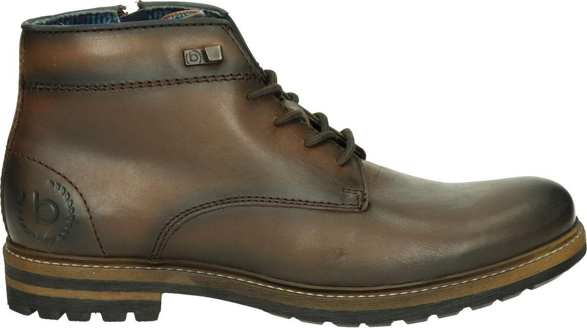 Bugatti heren veterboot - Bruin - Maat 40