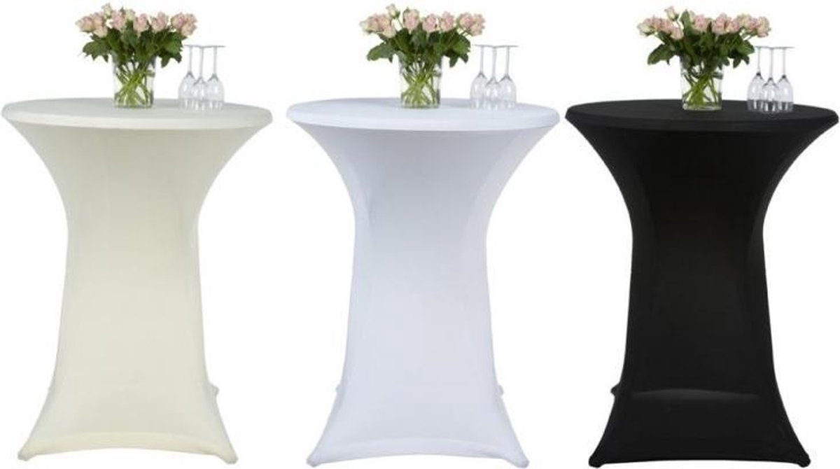 Statafelhoes Cocktail tafel 80x110x200