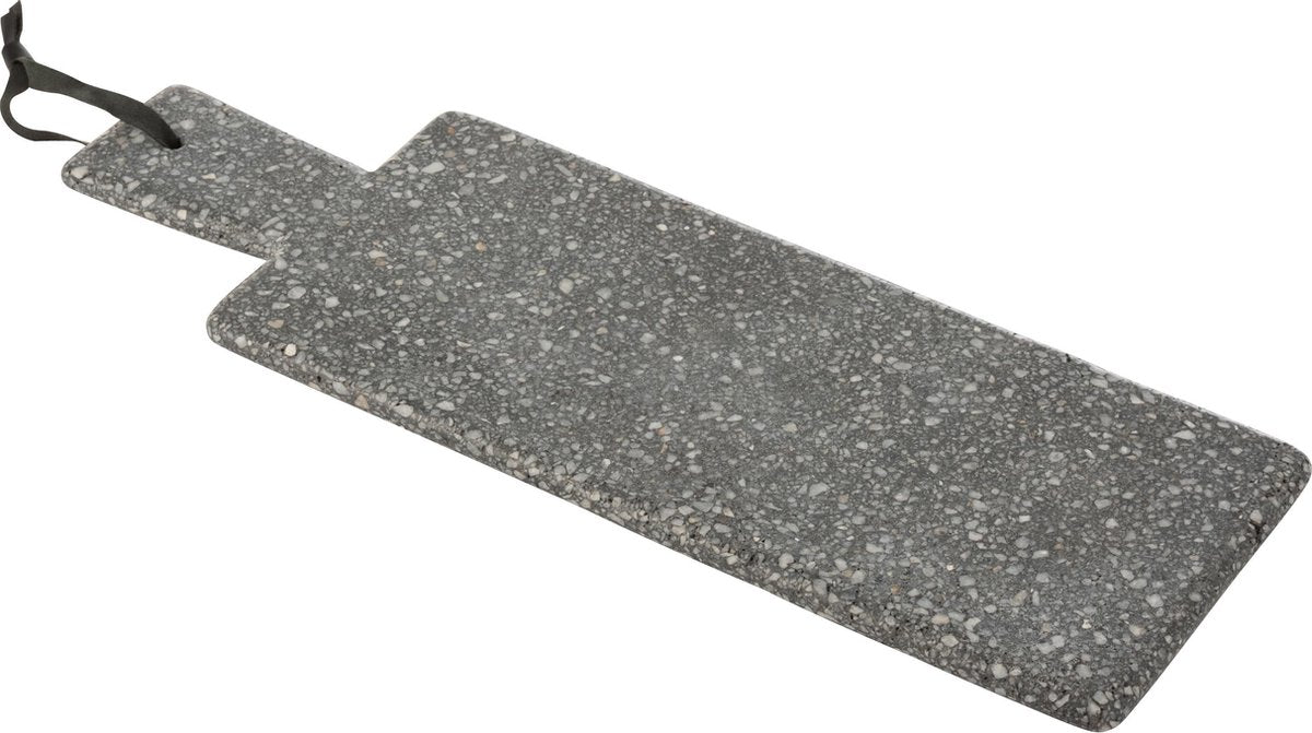 J-Line Plank Rechthoek Marmer Grijs