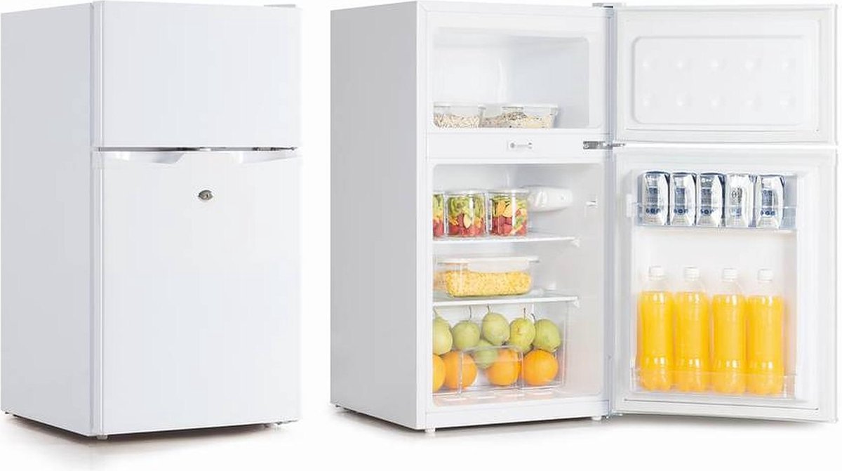 Richome BCD-95 koel-vriescombinatie - 95 liter - Wit