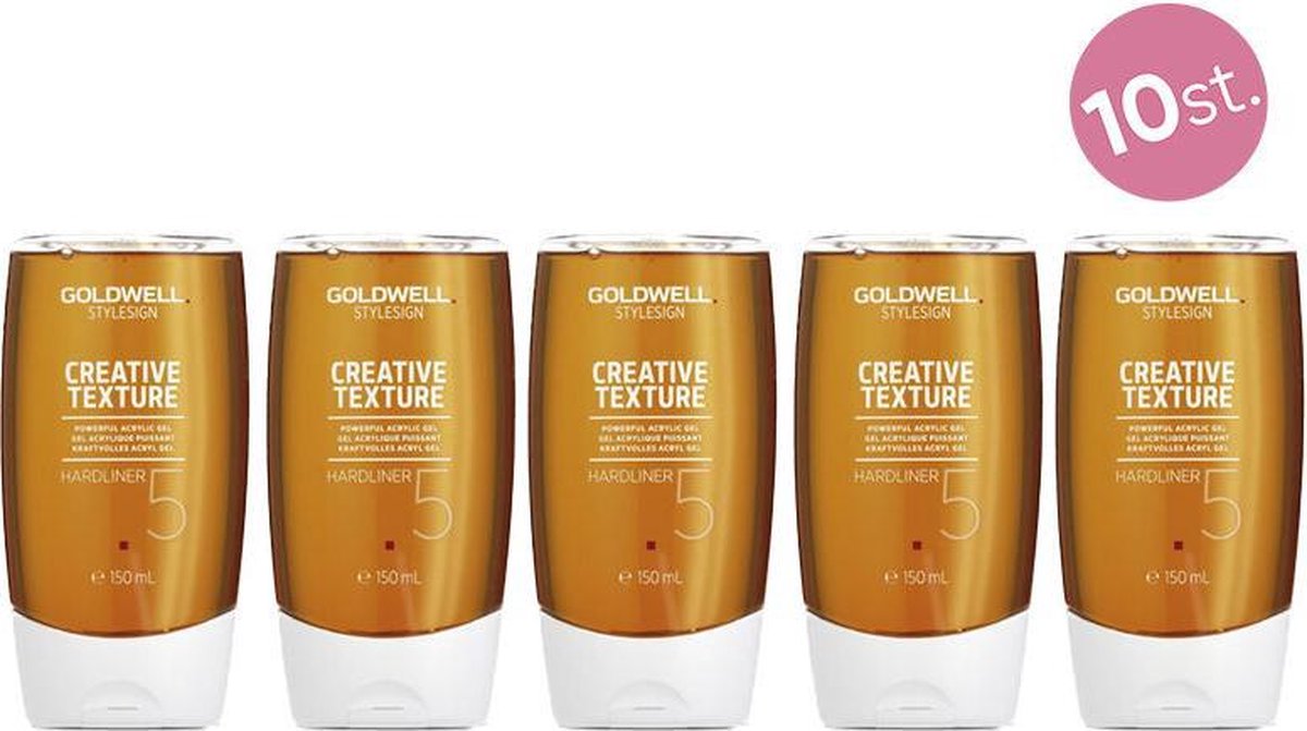10X Goldwell StyleSign Hardliner Gel 140ml